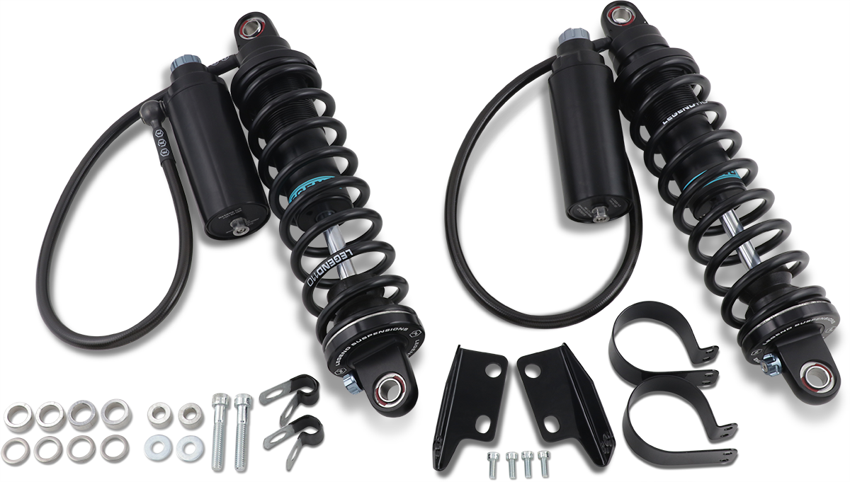 LEGEND SUSPENSION REVO ARC Remote Reservoir Shocks - 13" - Standard - Black 1310-1882
