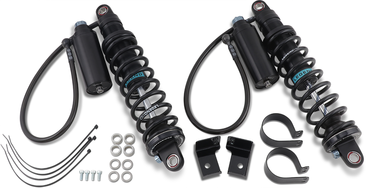 LEGEND SUSPENSION REVO ARC Remote Reservoir Shocks - 14" - Standard - Black 1310-1884