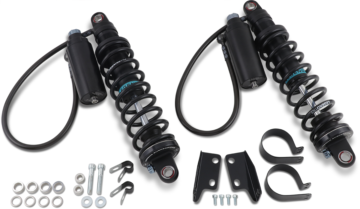 LEGEND SUSPENSION REVO ARC Remote Reservoir Shocks - 14" - Standard - Black 1310-1888
