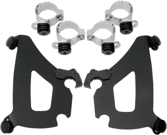 MEMPHIS SHADES Bullet Mounting Kit - VT750 - Black MEK1961
