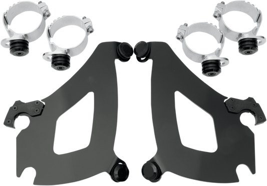 MEMPHIS SHADES Bullet Mounting Kit - Fury - Black MEK1963