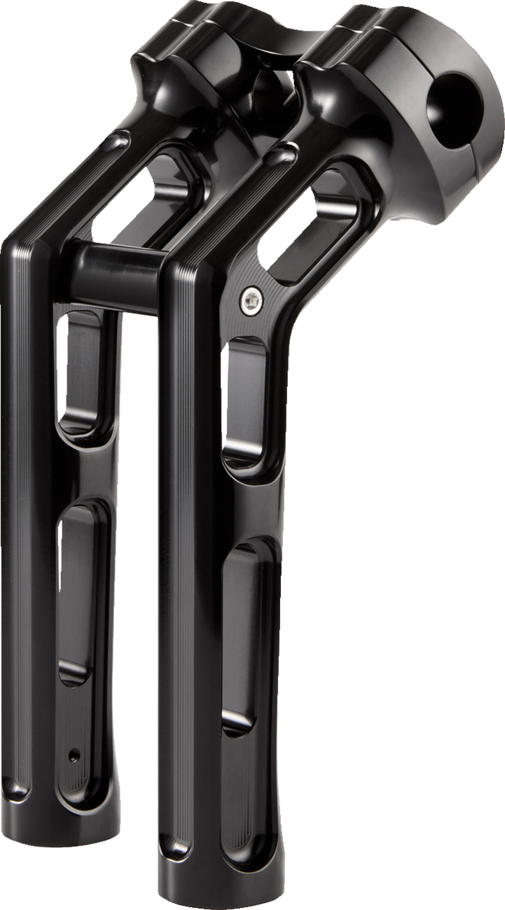 Arlen Ness Wayback 10-Inch Black Handlebar Risers, Part 520-063