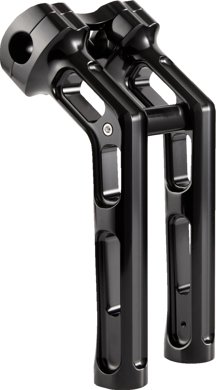 Arlen Ness Wayback 10-Inch Black Handlebar Risers, Part 520-063