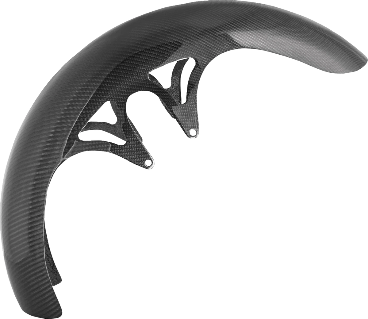 Arlen Ness Wrapper 21-Inch Carbon Fiber Front Fender, Gloss Finish, Harley-Davidson Touring 2023-2026, Part 210-084