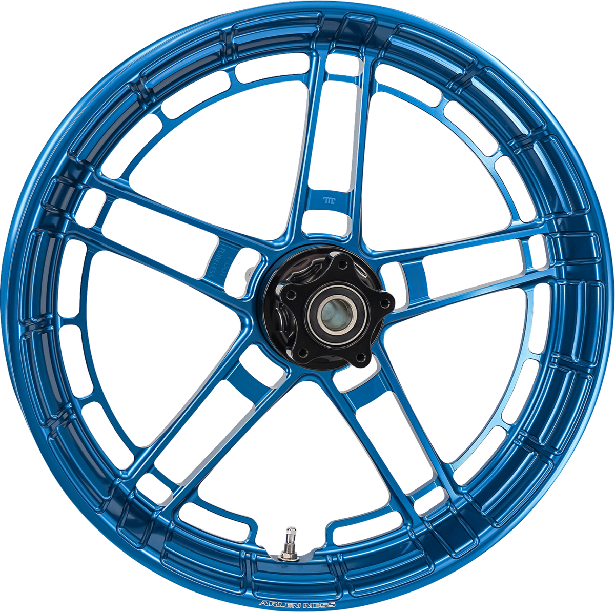 Arlen Ness Flatline Front Wheel Rim, Blue, 21 x 3.5 in, Part 330-048