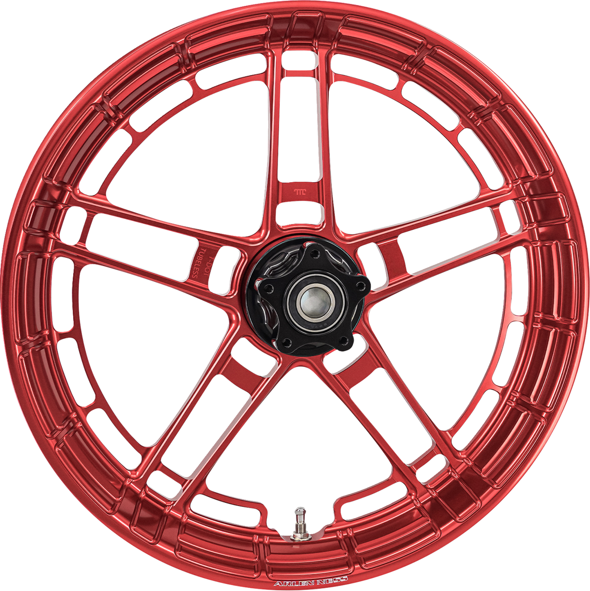 Arlen Ness Flatline Front Rim, Red, 21 x 3.5 in, Part Number 330-056