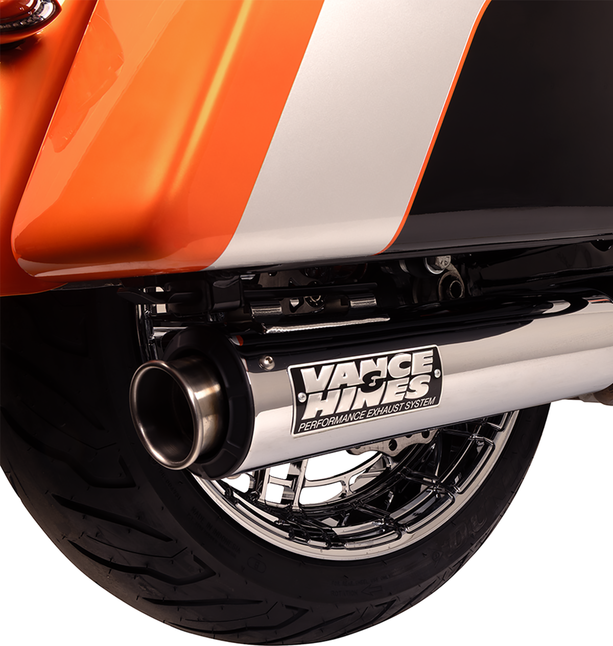 Arlen Ness Flatline Rear Chrome Rim 330-042, 18 x 5.5 Inches