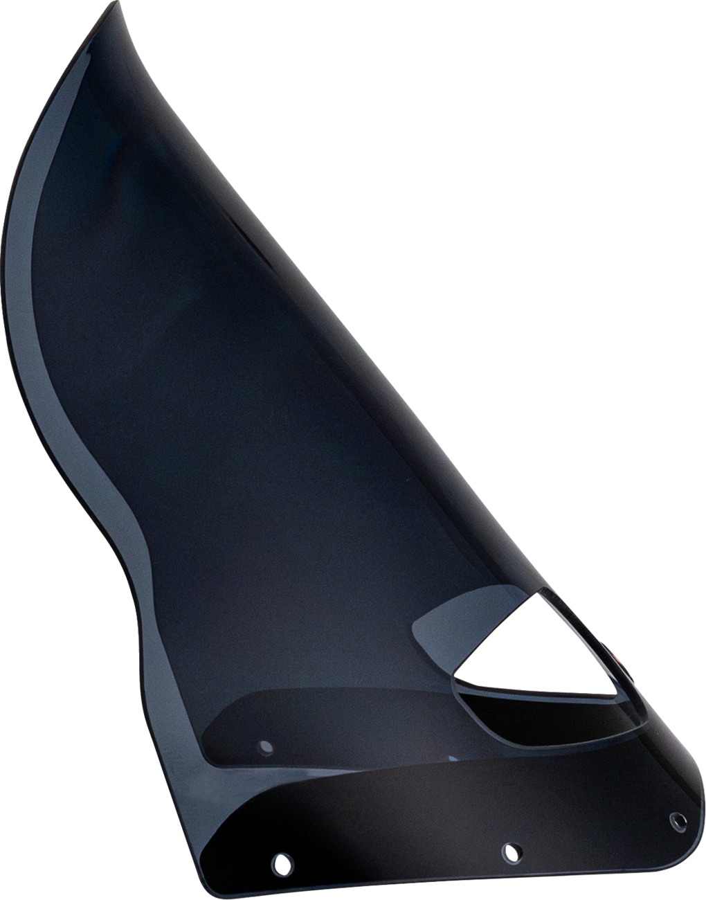 Klock Werks Flare Windshield for Road Warrior Fairing, 15-Inch Dark Smoke, KWW-06-0613-DS