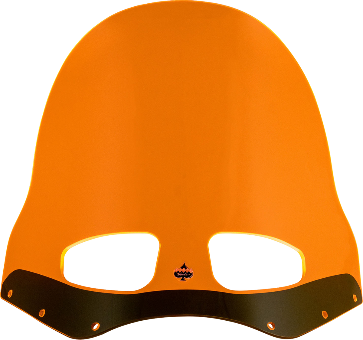 Klock Werks Ice Flare Windshield, 15-Inch Orange Ice for Road Warrior Fairing KWW-06-0615