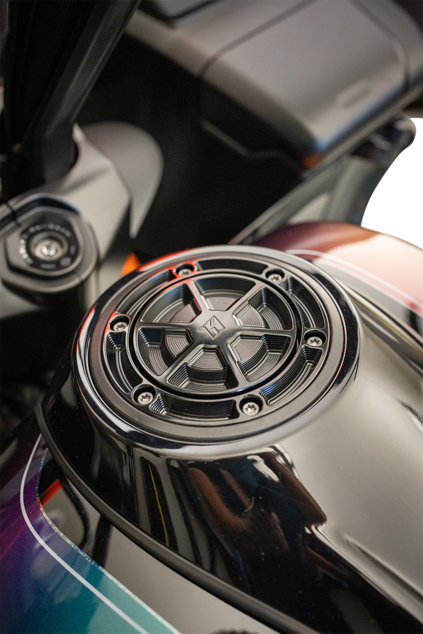 KODLIN USA Ascent Pro Gloss Black Gas Cap KUS61202