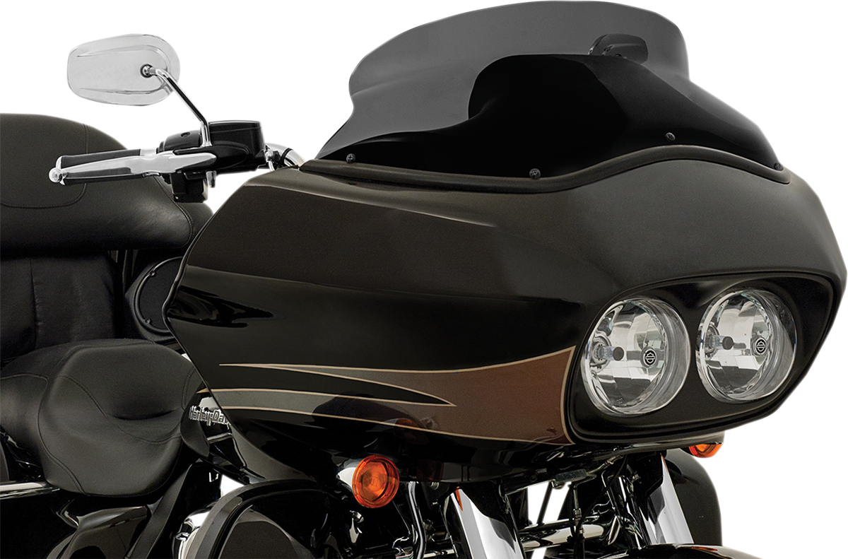 MEMPHIS SHADES Spoiler Windshield - 6-1/2" - Black - '98-'13 FLTR MEP85511