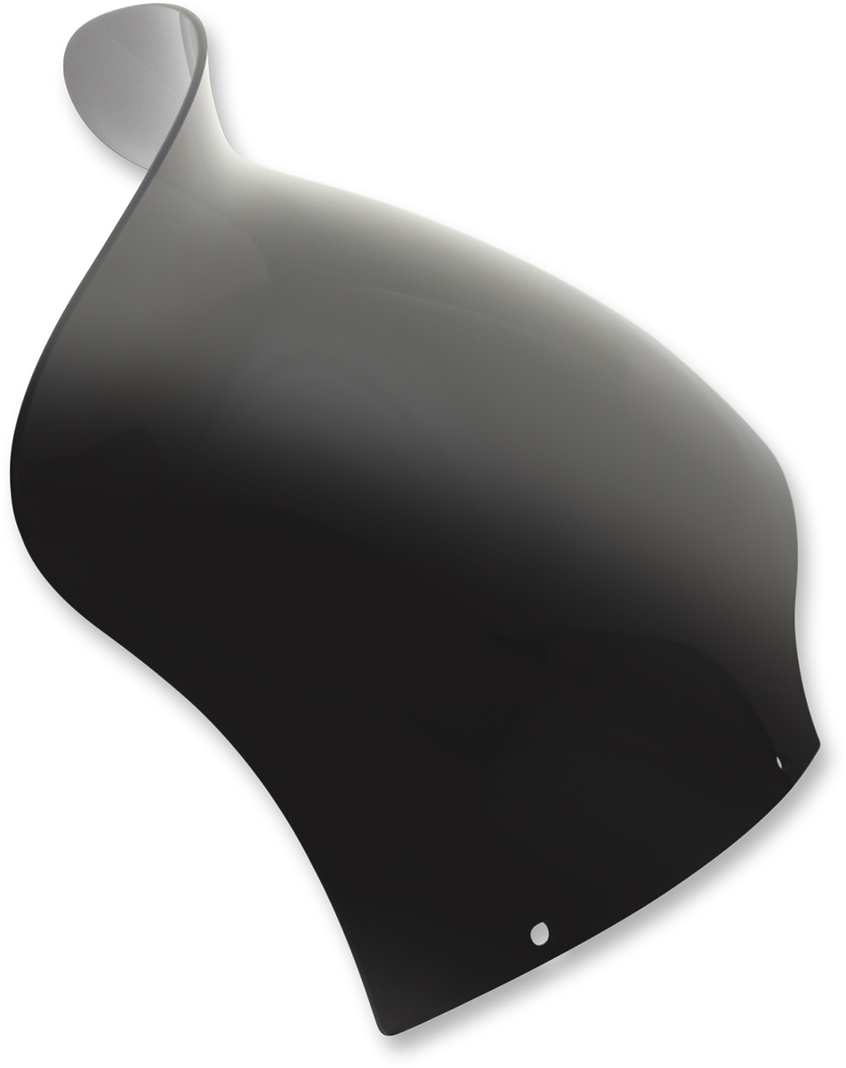 MEMPHIS SHADES Spoiler Windshield - 8-1/2" - Dark Smoke - FLTR MEP86110