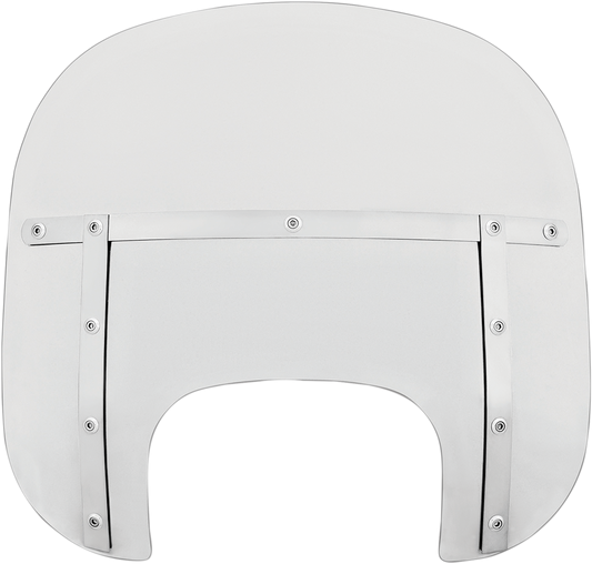 MEMPHIS SHADES Fats Windshield - Clear - 13" - FLFB/S MEM6000