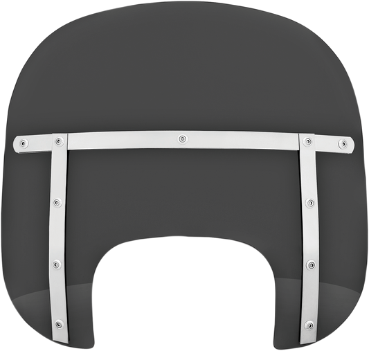 MEMPHIS SHADES Fats Windshield - Dark Black Smoke - 13" - FLFB/S MEM6010