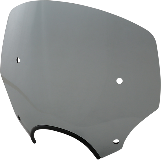 MEMPHIS SHADES El Paso Windshield - 13" - 7" Headlight Cutout - Black Smoke MEP5233