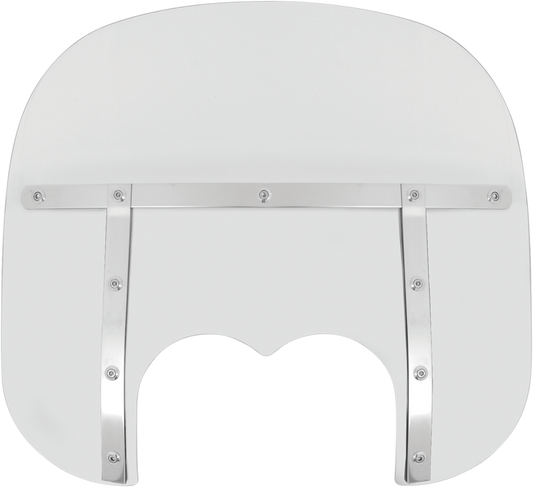 MEMPHIS SHADES Fats Windshield - 13" - Clear - FXDF MEM6630