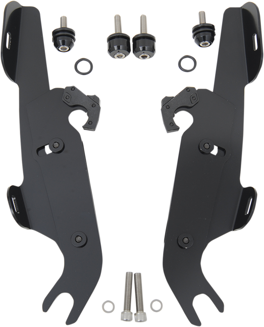 MEMPHIS SHADES Fats/Slim Trigger Lock Mounting Kit - Black - FLST MEM8988