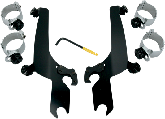 MEMPHIS SHADES Sportshield Trigger-Lock Mounting Kit - Black MEB8929