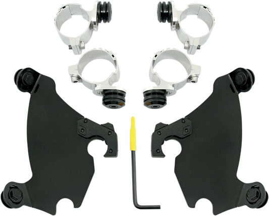 MEMPHIS SHADES Gauntlet Mounting Kit - Black - XL MEB1981