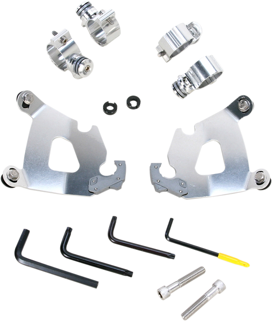 MEMPHIS SHADES Cafe Mounting Kit - Polished - XL1200X MEK1996