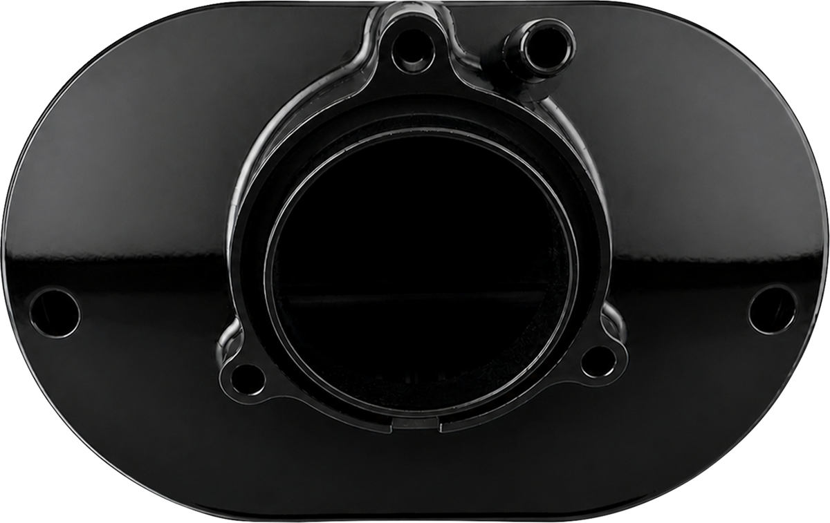 KODLIN USA Vektor Oval Air Cleaner with K&N Filter, Gloss Black, M8 - K29250
