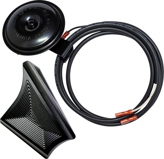 KODLIN USA Vektor Horn Relocation Kit, Gloss Black - KUS25853