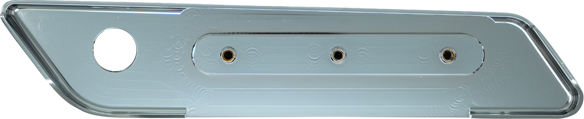KODLIN USA K59494 Chrome Vektor Saddlebag Latch Covers for Harley-Davidson FLH/FLT 2023–2026