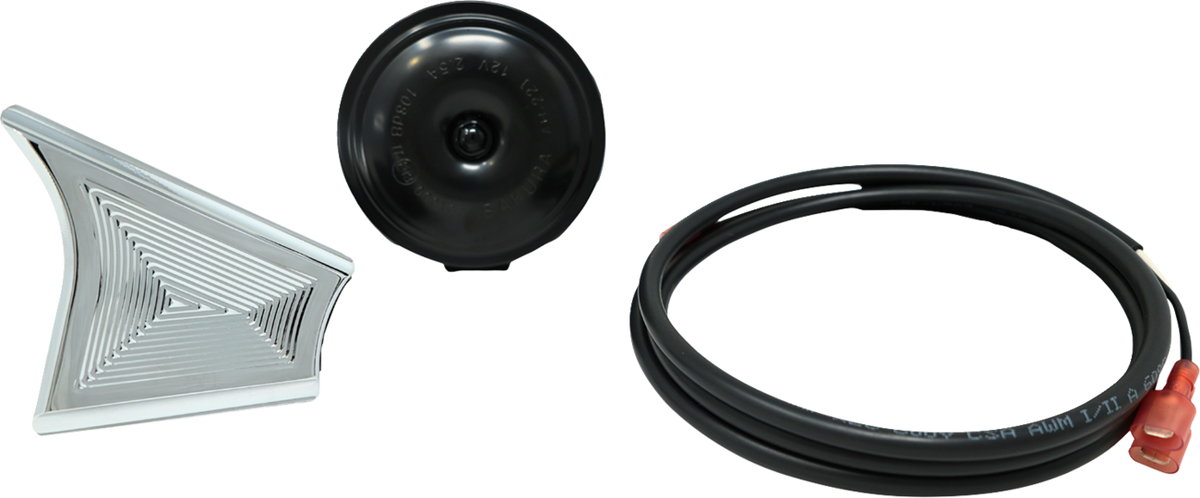 KODLIN USA Vektor Horn Relocation Kit with Chrome Cover KUS25854