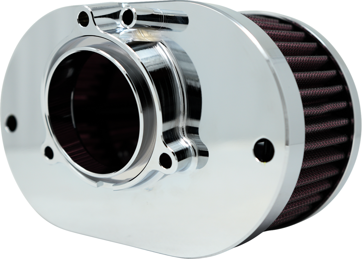 KODLIN USA Vektor Oval Air Cleaner Chrome for M8 Engines K29251