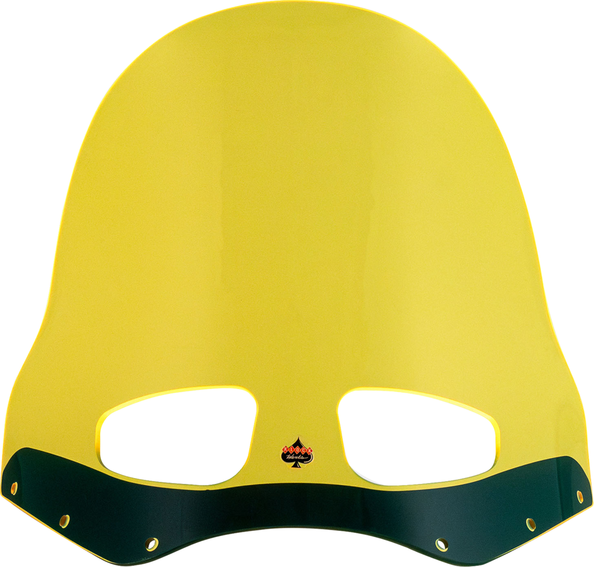Klock Werks Ice Flare Windshield, 15-Inch Yellow Ice for Road Warrior Fairing KWW-06-0616