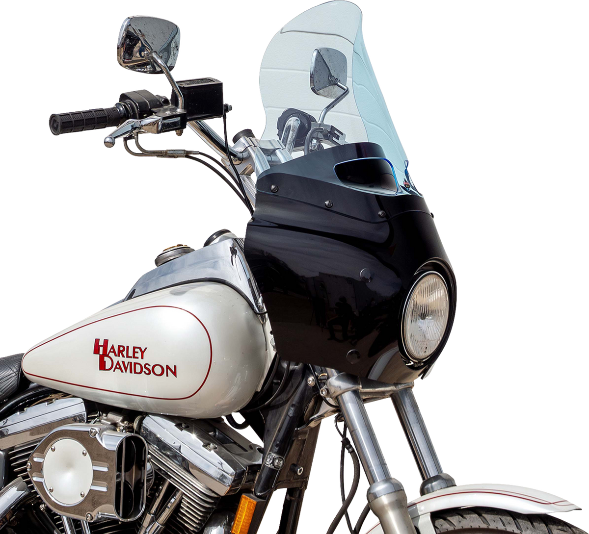 Klock Werks 15-Inch Blue Ice Flare Windshield for Road Warrior Fairing KWW-06-0618