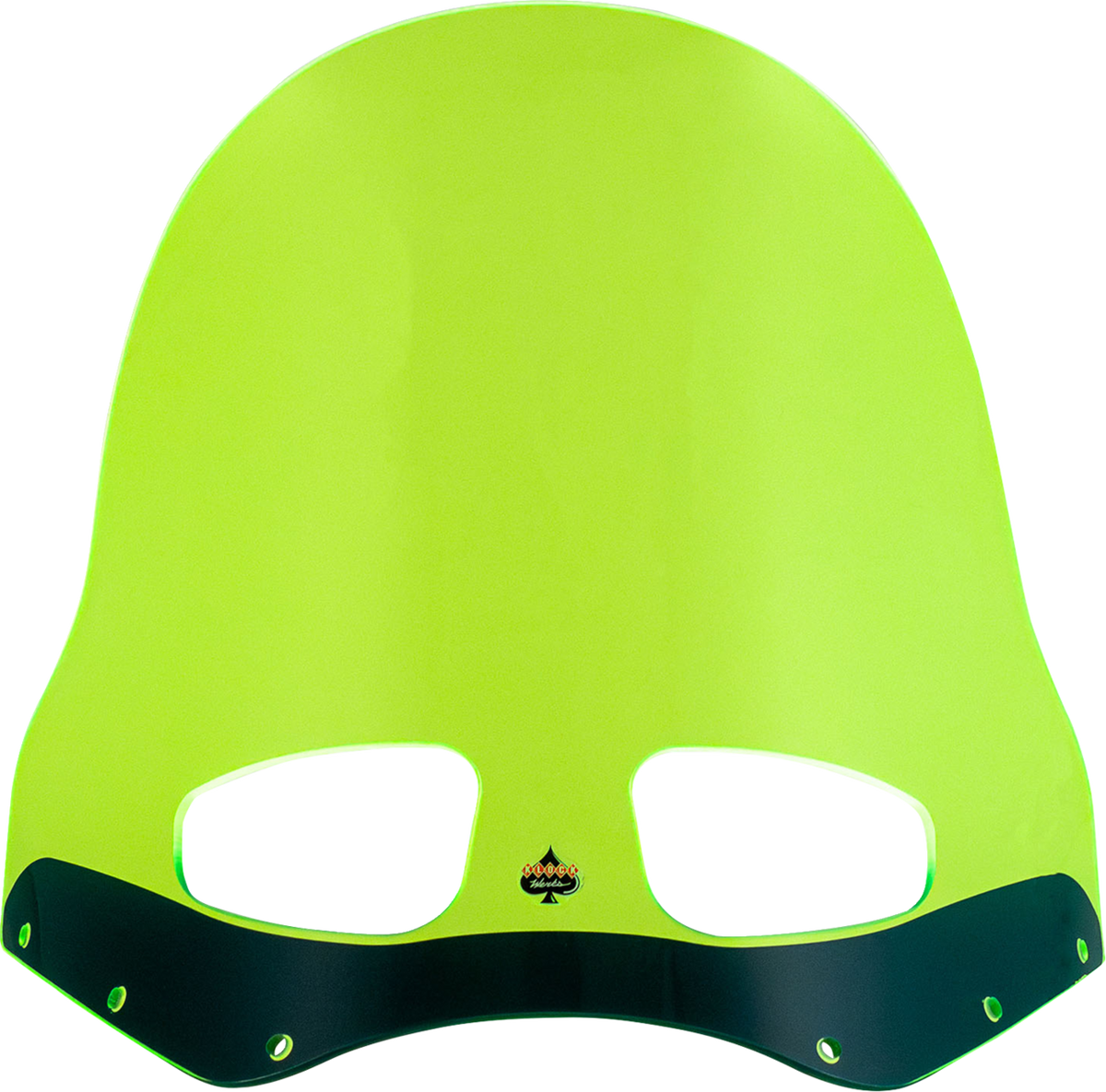 Klock Werks Ice Flare Windshield 15-Inch Green Ice for Road Warrior Fairing KWW-06-0617