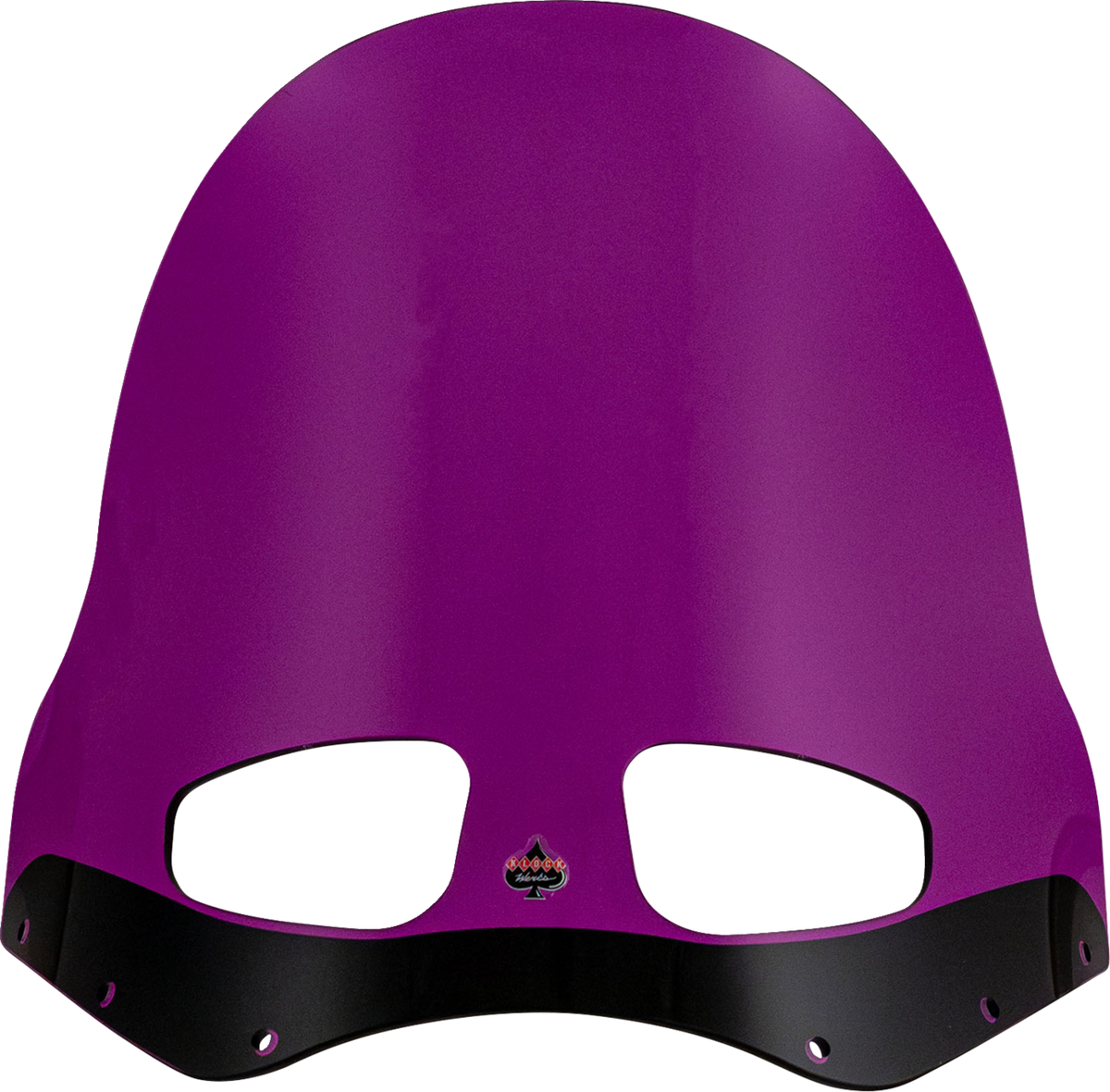 Klock Werks Flare Windshield for Road Warrior Fairing, 15-Inch Purple, KWW-06-0624