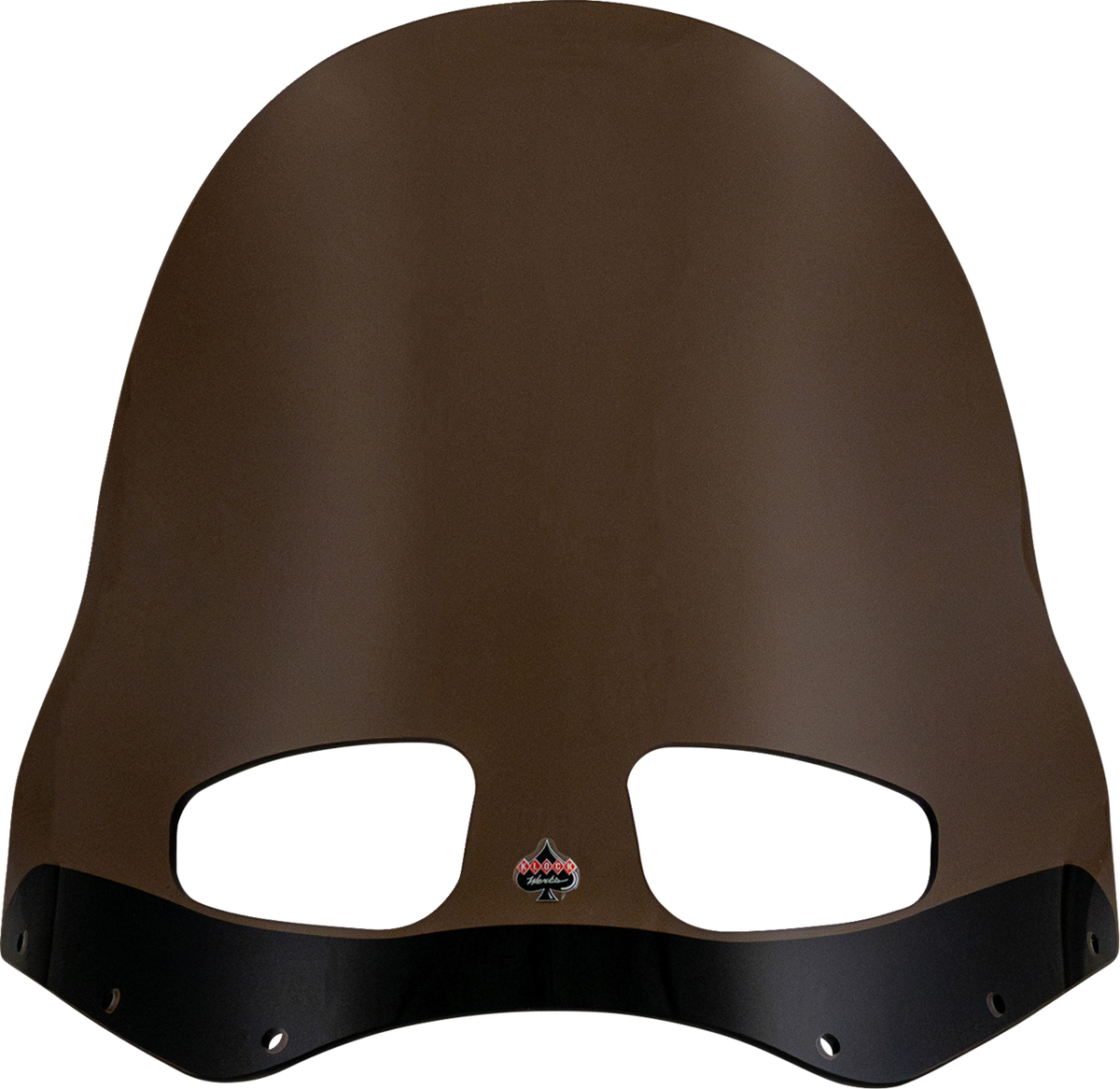 Klock Werks Kolor Flare Windshield for Road Warrior Fairing, 15-Inch Bronze, KWW-06-0625