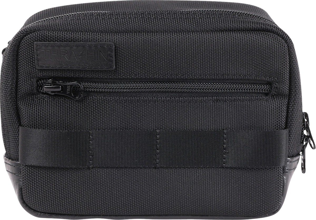 Thrashin Supply Co. Crossbody Handlebar Bag, Black and Gray – THB-0038