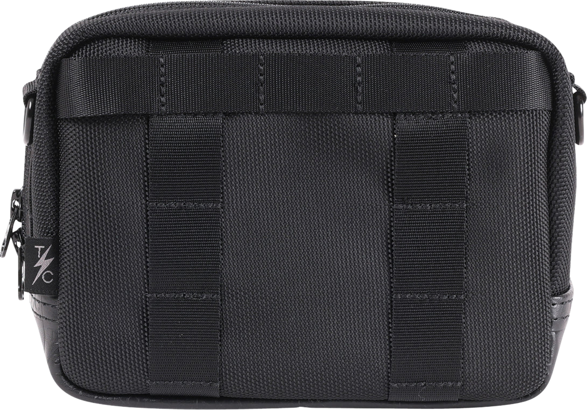 Thrashin Supply Co. Crossbody Handlebar Bag, Black and Gray – THB-0038