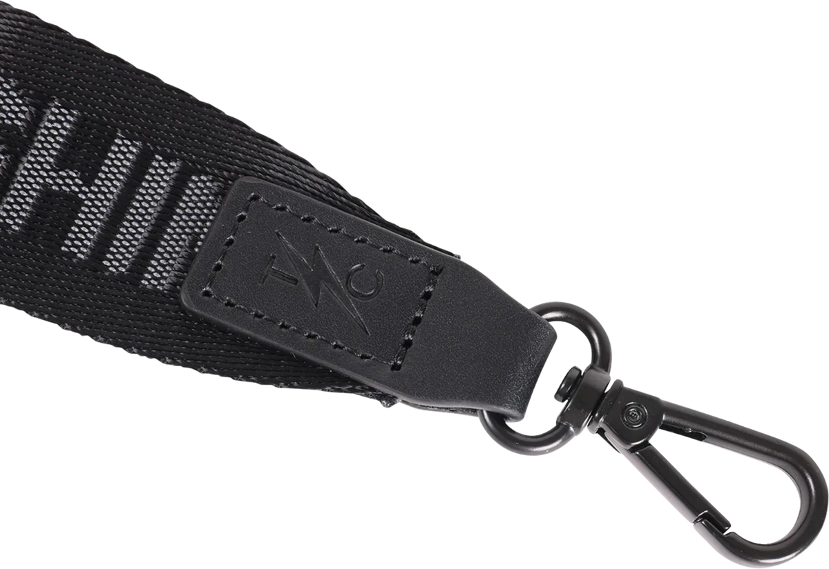 Thrashin Supply Co. Crossbody Handlebar Bag, Black and Gray – THB-0038