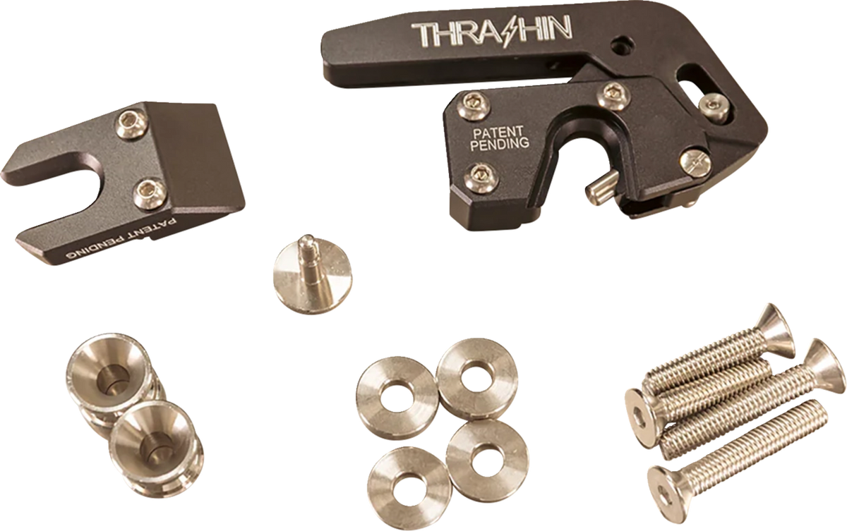 THRASHIN SUPPLY CO. Sport Saddlebags with Quick Detach, 60 Liter, TSB-0024