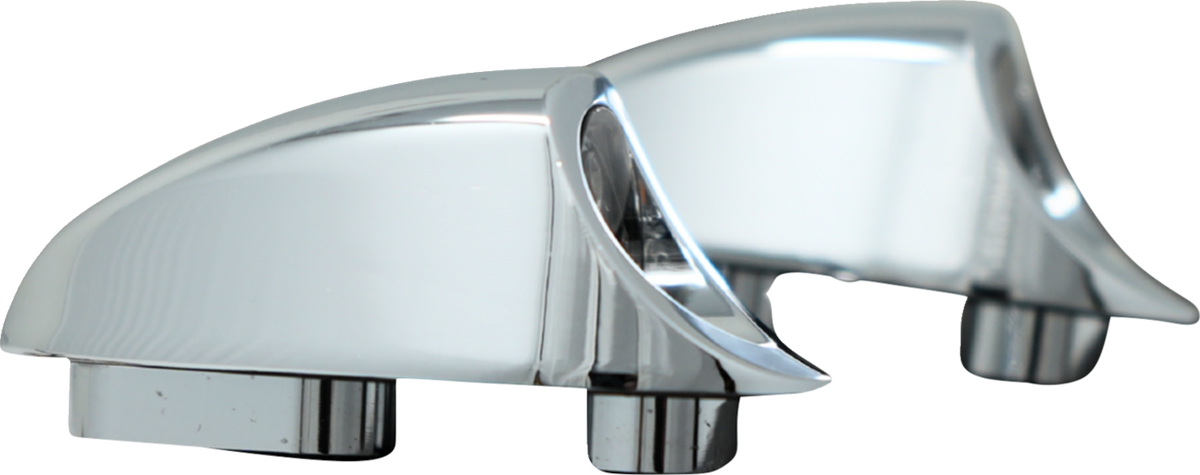 KODLIN USA Neowise X Mini 3-in-1 Rear Fender LED Indicators, Chrome, K68492