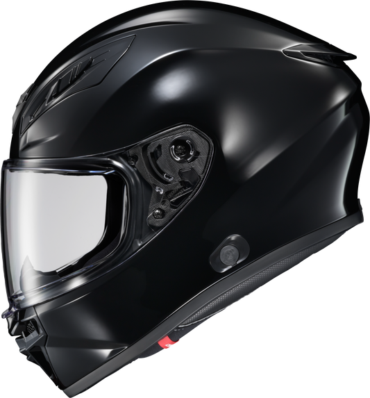 Scorpion EXO Exo R430 Full Face Helmet Solid Black XL * Snell & DOT Certified Street Helmet with Elliptec Shield