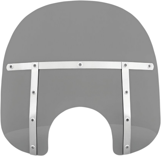 MEMPHIS SHADES Fats Windshield - 15" - Headlight - Black Smoke MEM31212