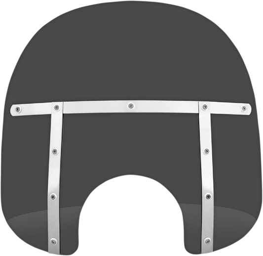 MEMPHIS SHADES Fats Windshield - 15" - Headlight - Dark Black Smoke MEM31210