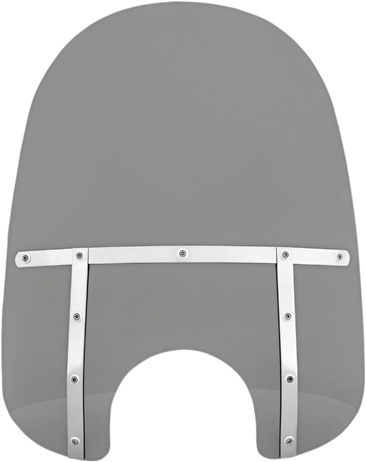 MEMPHIS SHADES Fats Windshield - 21" - Headlight - Black Smoke MEM34112