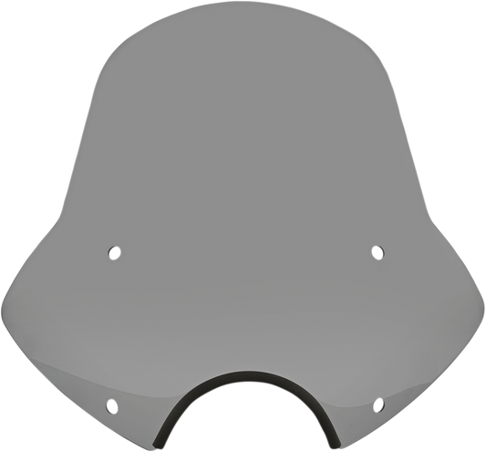 MEMPHIS SHADES Speed Demon Sportshields - 17" - 7" Headlight Cutout - Black Smoke MEP54112