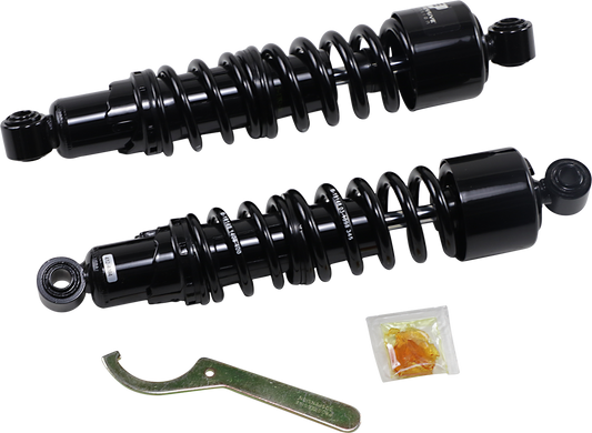 Progressive Suspension 412 Series Shock - 13-Inch Heavy Duty Black for Harley FXD 412-4084B