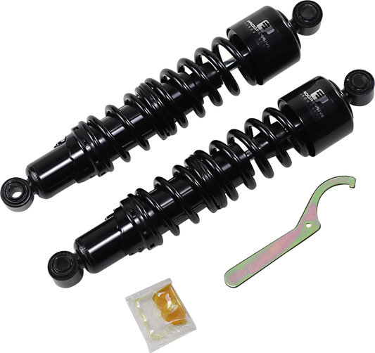 Progressive Suspension 412 Series Shock - 14-Inch Standard Black for Harley FXD 412-4085B