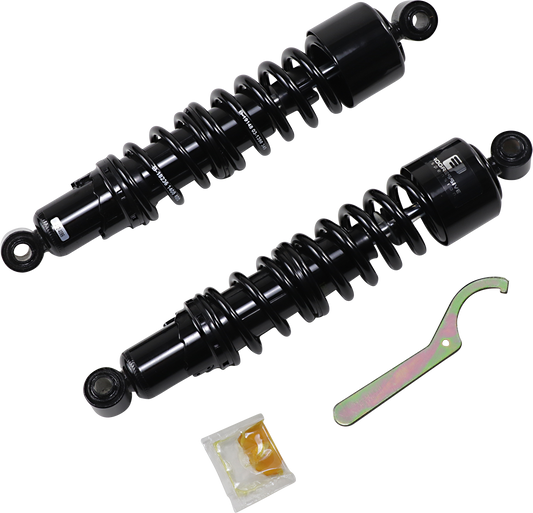 Progressive Suspension 412 Series Shock for Harley FXD - 14 inch Heavy Duty Black | Part 412-4086B