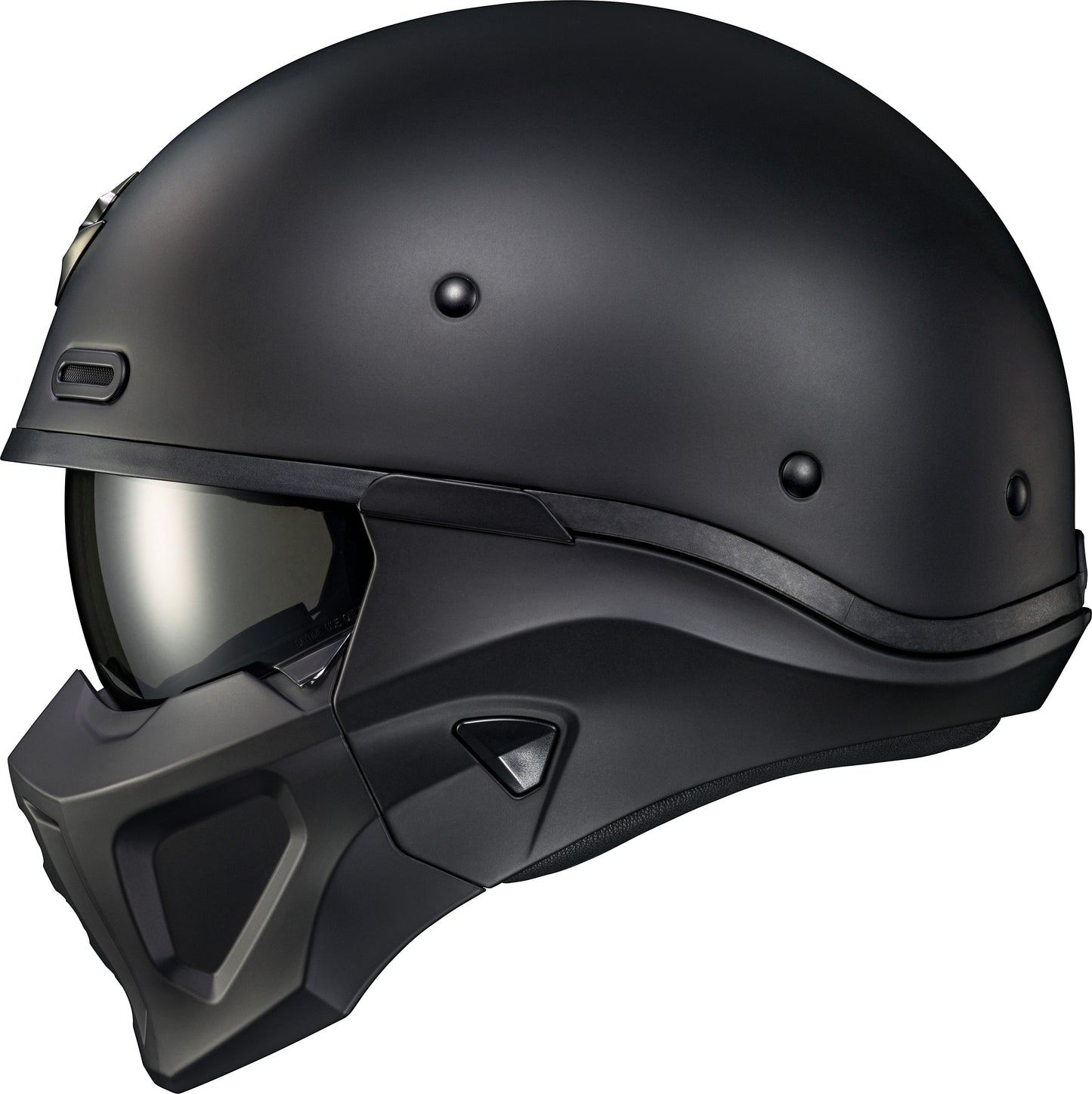 Scorpion EXO Covert X Open Face Helmet Matte Black - Model COX-1603