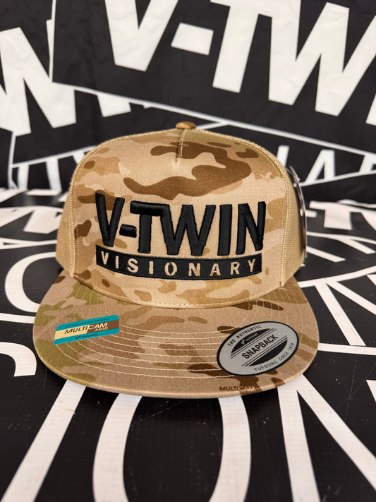 VTV Desert Camo w/ Black VTV logo Hat