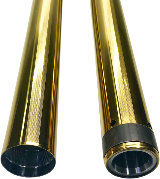 PRO-ONE PERF.MFG. Fork Tube - 49 mm - 25.50" - Gold 105120G